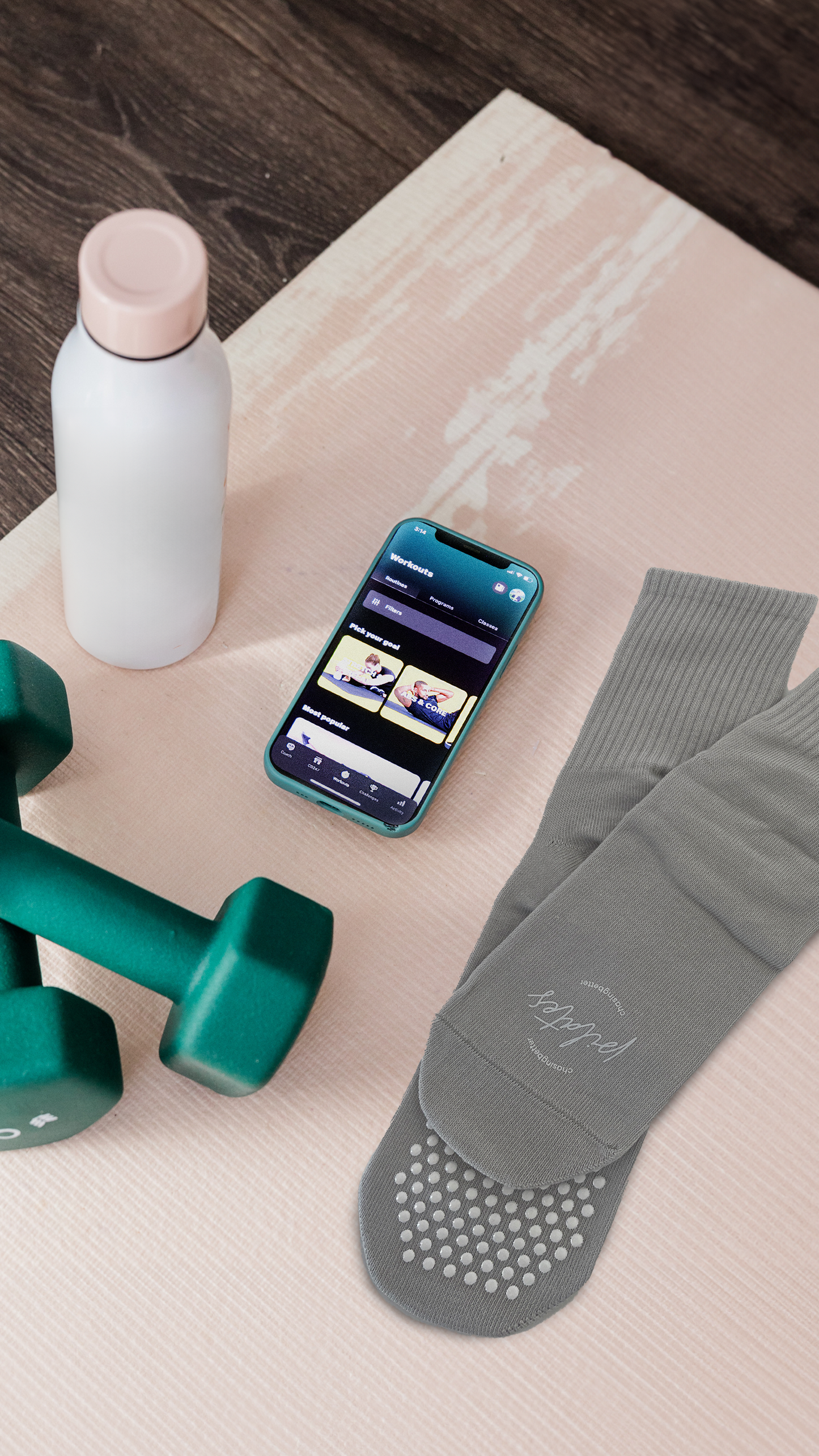 Pilates Grip Socks