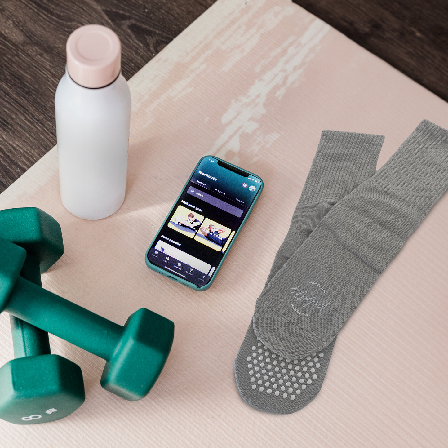 Pilates Grip Socks