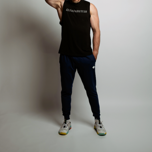 ChasingBetter Black Joggers