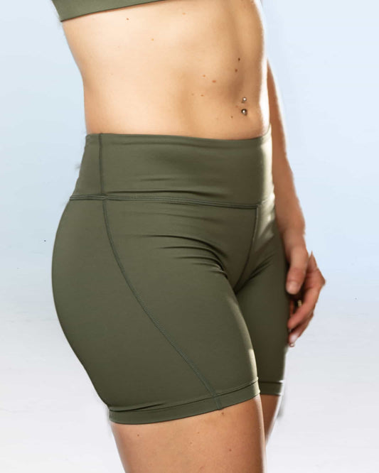 Dark Green Training Shorts