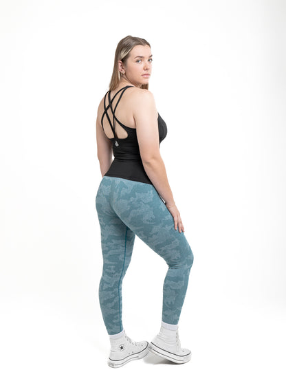 Sara Camo Leggings