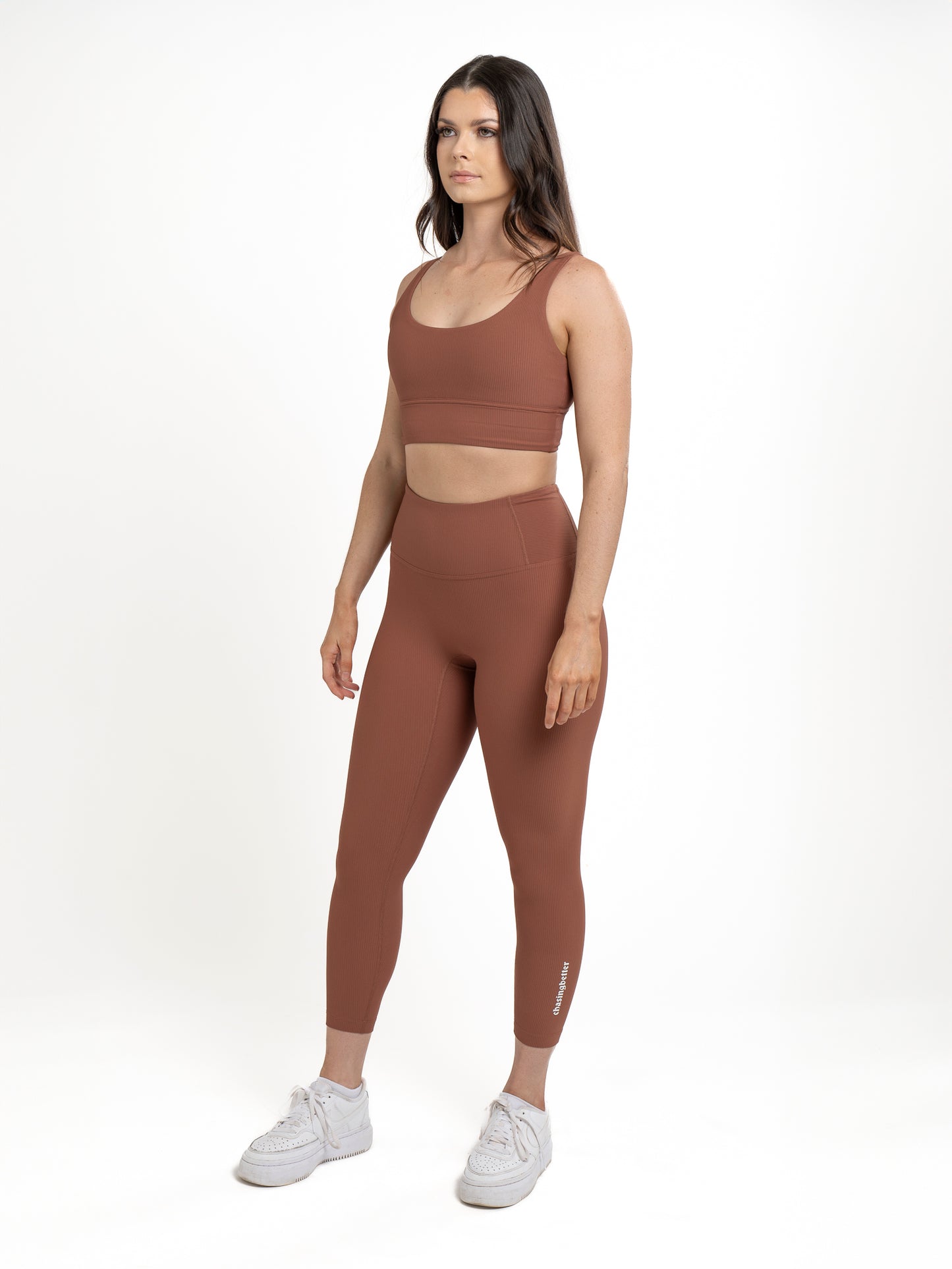 Jenna Ribbed Sports Crop