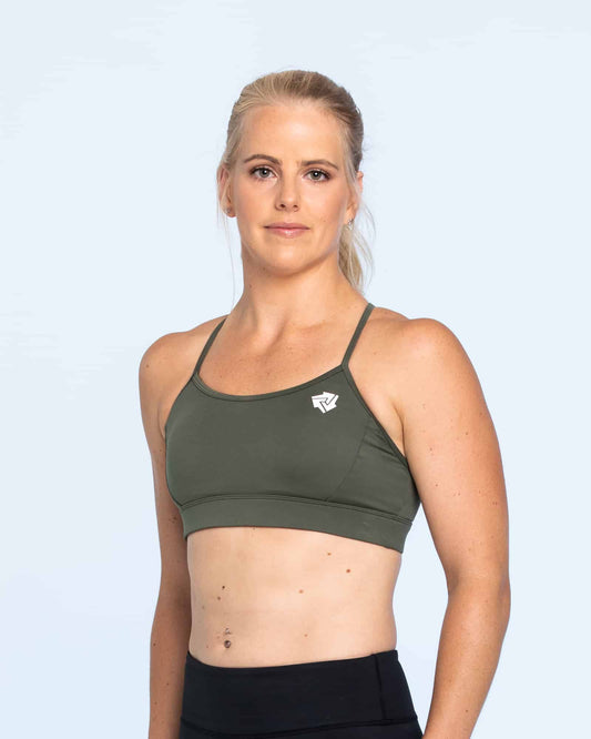 Dark Green Sports Bra - Always Better