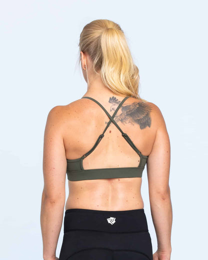 Dark Green Sports Bra - Always Better